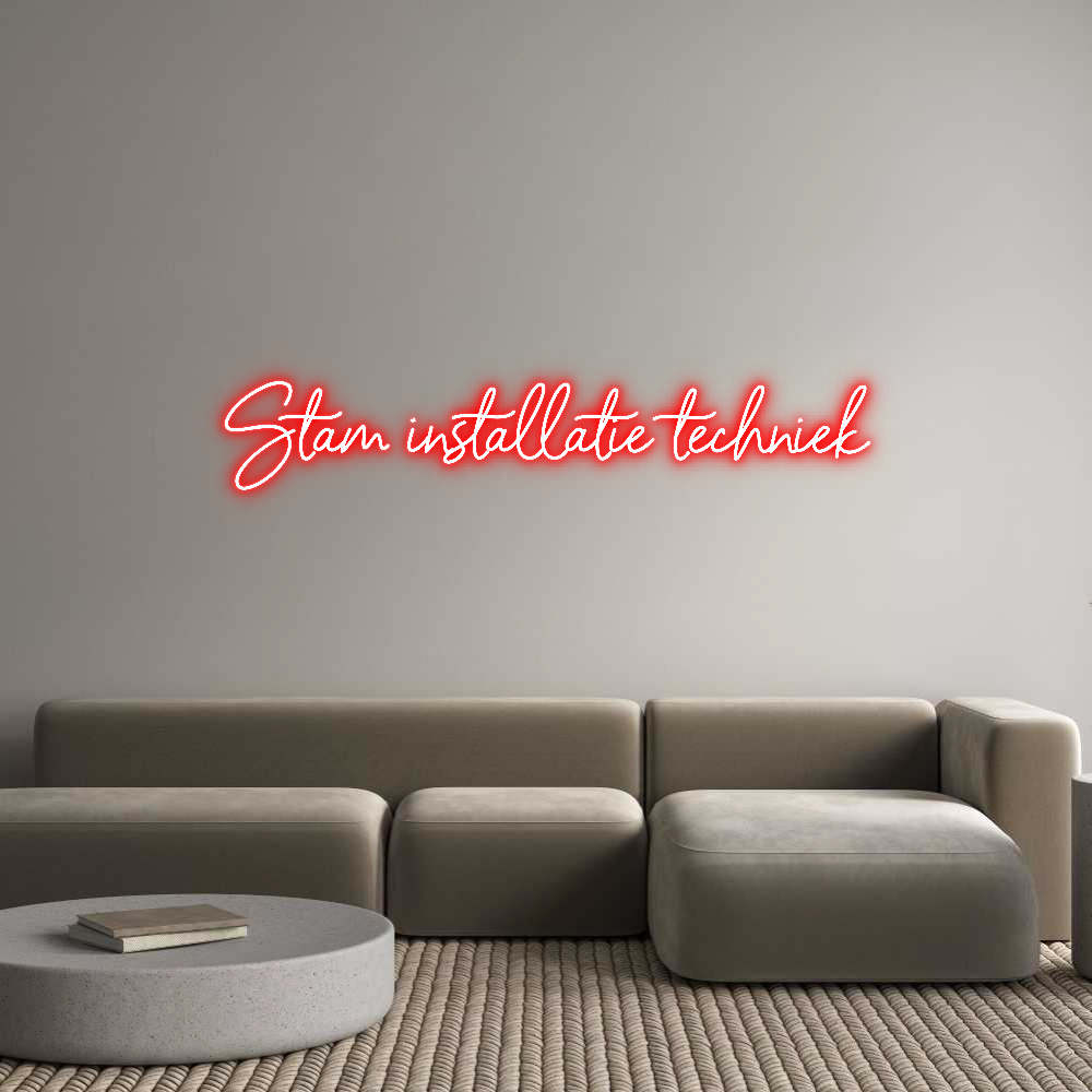 NEONSIGN: Stam installa...