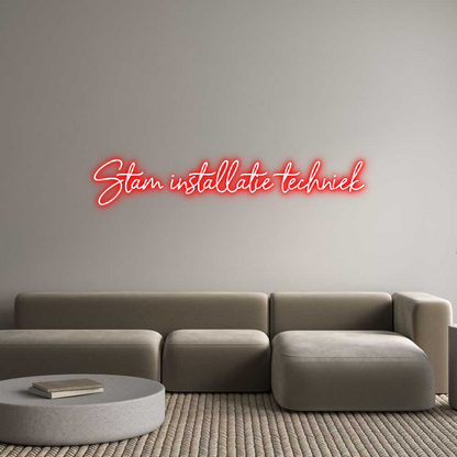 NEONSIGN: Stam installa...